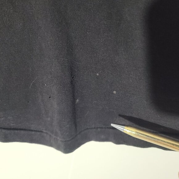 Vtg 1990 Rush Presto Black 2-Sided XL Boxy Tee Single Stitch Distressed Made/USA - Picture 8 of 10